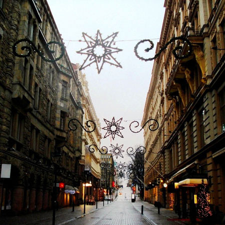 Photo. Helsinki, Christmas and New Year decoration